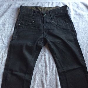 Men’s G-star pants.